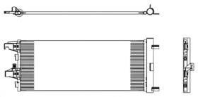 Map 230119 Aluminum Front A/c Condenser Direct Fit