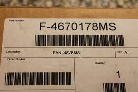 F-4670178ms Maradyne 4670178 3200-48vb Dash Fan Rev G 48vbms New Nib