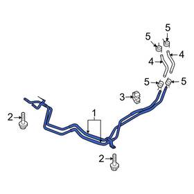 Td1261312a Mazda Oe Hvac Heater Hose