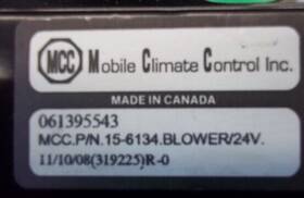 15-6134 Mcc # Blower