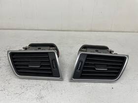 1668302254 Mercedes-benz 2013-2016 Gl63 Outer Left And Right Dash Heat A/c Vent Panel Set 2 Oem