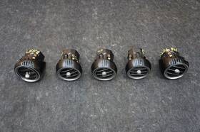 2058304604 Mercedes-benz Set Of 5 Front Left Right And Center Dash A/c Vent C-class C43 17-19