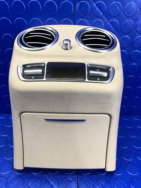 2138306500 Mercedes-benz 2017 2018 2019 2020 E450 Console Rear Air Vent With Climate Control Beige
