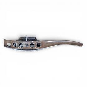 Mercedes-benz A229068901 2014-2020 S550 W222 Dash Panel Wood Trim Air Vent Clock Assembly