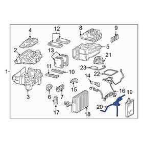 2208320394 Mercedes-benz Oe Hvac Heater Hose