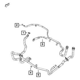 68288294aa Mopar Hvac Heater Hose