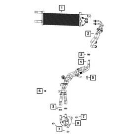68368312aa Mopar Radiator Hose Clamp