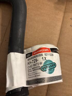 Kh729 Motorcraft Genuine Ford Oem Inlet Hvac Heater Hose