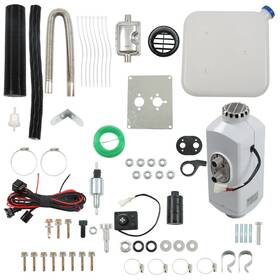 Ce2719888iec Muparkt Diesel Air Heater 12v 5kw Lcd Remote Control Kit For Car Bus Camper Rv Indoors