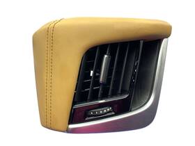 682106rb0a Nissan 2021-2022 Rogue Oem Front Left A/c Air Vent Grille With Leather Trim Cover