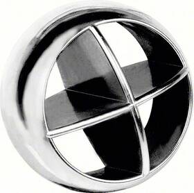 9798556 Oer 1969 Pontiac Firebird Dash Vent Ball Chrome Air Deflector Gm Licensed