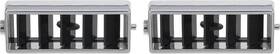 748614 Oer Authorized 1969-76 Chevrolet Center Dash Vent Deflector With Ac Chrome Pair Various