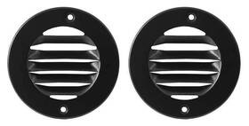 Tr4498a Oer Authorized 1961-66 Ford F-100 F-250 F-350 Truck Windshield Defroster Vent Grilles Black