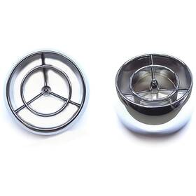 In3018g Oer 1964-65 Pontiac Gto Lemans Tempest Dash Vent Ball Deflector Chrome