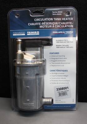 3308001 Phillips & Temro And Series 800 Circulation Heater 750w For Zerostart