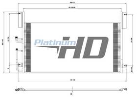 612033418 Platinum Hd Hdh010062 Replaces 1s12193 Rd452730 Western Star 4964fx Air Conditioner