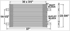 Hdh010140 Platinum Hd Replaces 1e5611 1e5611d 1s5611 1s561 Peterbilt 379 Air Conditioner