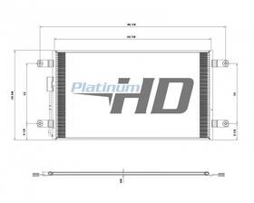 22-62372-000 Platinum Hd Hdh010717 Replaces 2262372000 A226 Freightliner M2 106 Air Conditioner