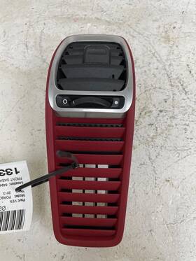 98155214102 Porsche 2013-2016 Boxster Front Dashboard Air Ventilation Outlet Carrera Red Oem