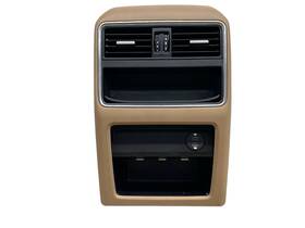 9y0819203 Porsche 2019-2022 Cayenne Rear Console End Cap With Air Vents And Dual Usb Port Hub
