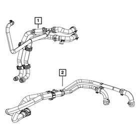 68429996ac Ram Oe Hvac Heater Hose Assembly