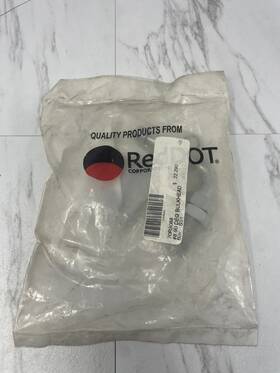 70r8088 Red Dot Ac Hose Fitting Ez Clip #8 Male 90 Bulkhead