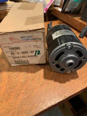 Rd-5-8203-0p Red Dot New Blower Motor 12vdc