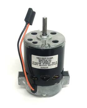 Rd-5-9245-24 Red Dot Corp Pf24212r 27.6vdc Rev B Single Shaft Blower Motor Nos