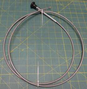 Rd-5-9229-65.30p Reddot Corperation Control Cable Water Valve 65.30in Length