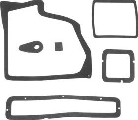 Hg636 Repops Automotive Reproductions 1964-66 Chevrolet Gmc Pickup Truck Heater Gasket Set For Models With Deluxe