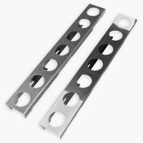 Roadworks 52104-11 Front Ac Panels With Light Holes 24 Inch Height For International 9900 Ix
