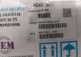 4493 Sanden Comp Oem Grade