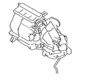 Su003-01999 Scion 681.sc1c13 13 Fr-s Ac Evaporator Housi Oem