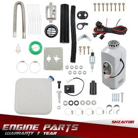 Ie1152996es Shzaitor Air Heater 5kw All In One 12v Lcd Thermostat For Trucks Boat Touring Car Bus
