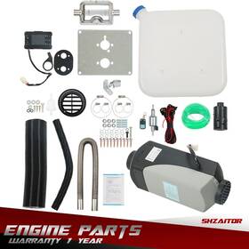 Ie1153035es Shzaitor 12v 5kw Diesel Air Heater With Lcd Monitor For Trucks Boat Touring Car Bus