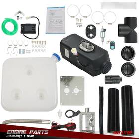 Ie1153074es Shzaitor With Lcd Switch Remote For Truck Car Bus Rv 5kw 12v Diesel Air Heater 10l Tank