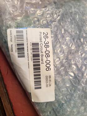 26-38-08-006 Sutrak New Printed Circut Board Mobile Climate Control B1-4a