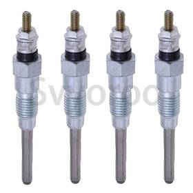 Svyoroo 19077-65511 4pcs Glow Plug Y-716rs For Kubota V2203-e V1903-e V2403 V2003t 4d87