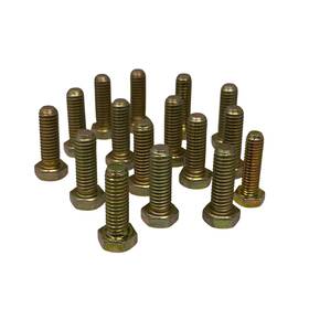55-2381 Thermo King Lot Of 16 Compressor Bolts 3/8 Inch -16 X 1-1/8 Hex Head Steel