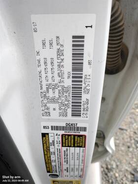 681.to1917 Toyota Tundra 2017 Ac Evaporator Housing 6291147