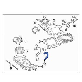 8724535461 Toyota Oe Hvac Heater Hose
