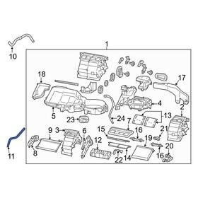 Su00311650 Toyota Oe Hvac Heater Hose