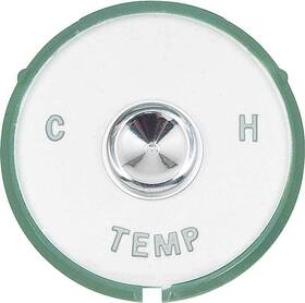 Cm2096 Trim Parts 1961-62 Impala Bel Air Biscayne Temperature Gauge Lens Made In The Usa