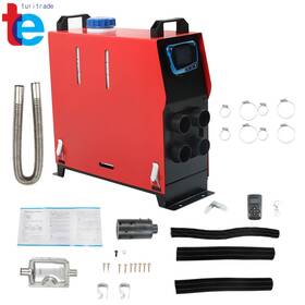 Tr59140 Turitrade For Low Noise Vehicles 4 Hole Boat Lcd Display 5kw 12v Diesel Air Heater