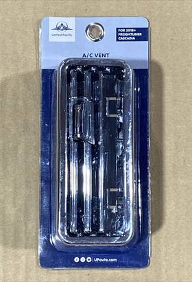 42436 United Pacific Up A/c Heater Vent For Freightliner Cascadia 2018-2022 Chrome Plastic New