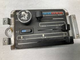 904072259 Volvo Wah Heater A/c Temperature Controls - Used P/n