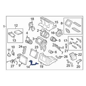 31261246 Volvo Oe Hvac Heater Hose