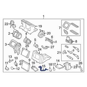 31319215 Volvo Oe Hvac Heater Hose