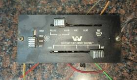 Rd-3-2810-3 Western Star 1986 Heater A/c Temperature Control