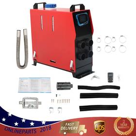 On1005380l Wflnhb For Car Rv Garage12v 5kw Diesel Air Heater With Lcd Thermostat And Remote Control